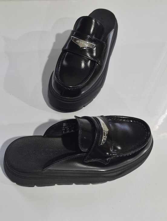 Jordan Shoes - NIKE AIR JORDAN Mules HJ4292-001  Black Metallic Silver Women Size 8